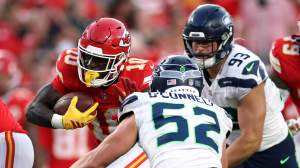 Kansas City Chiefs RB Emmett Johnson