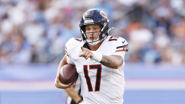 Bears QB Tyson Bagent