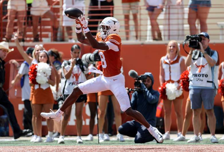 Texas WR Cam Coleman