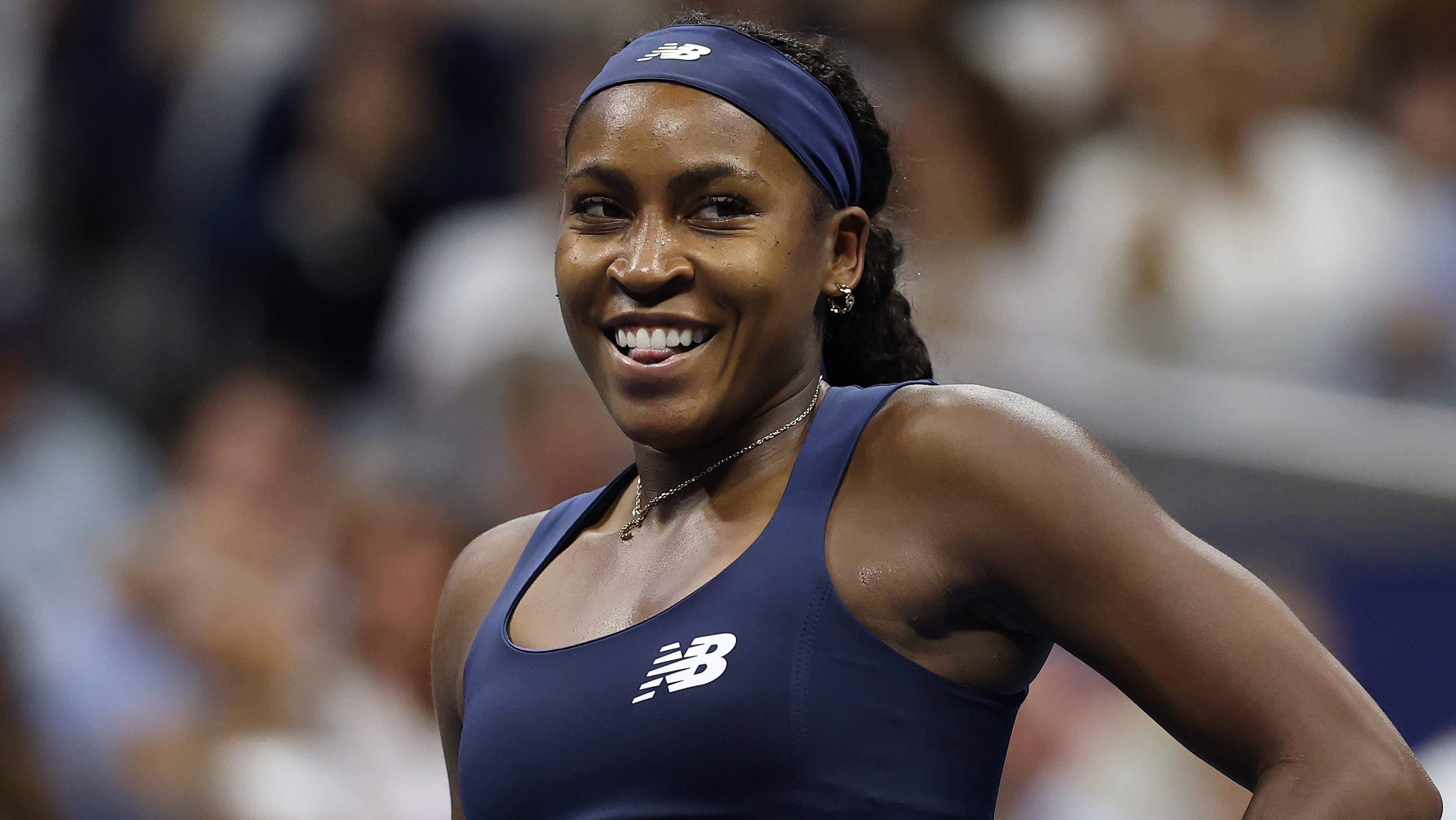 Coco Gauff's Brother Looks Like Tennis Star's Twin at US Open
