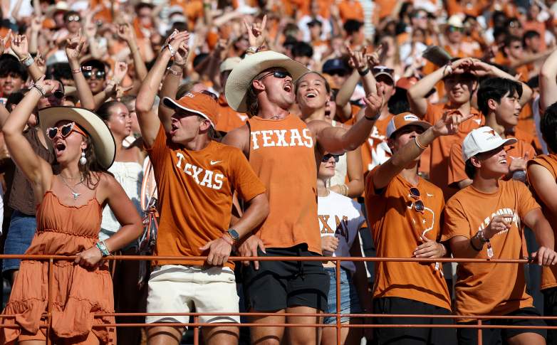 Texas Longhorns fans