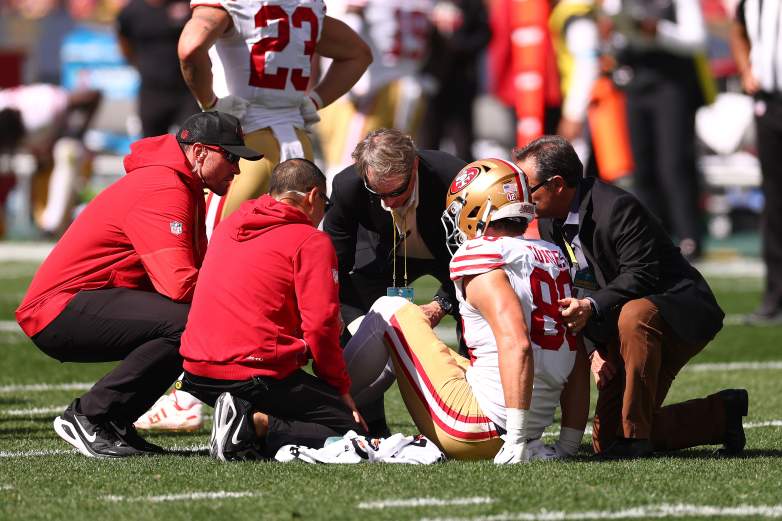 San Francisco 49ers TE Jake Tonges