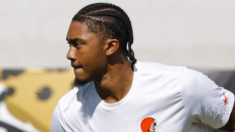 Cleveland Browns quarterback Taylen Green is inactive against the Bucaneers.