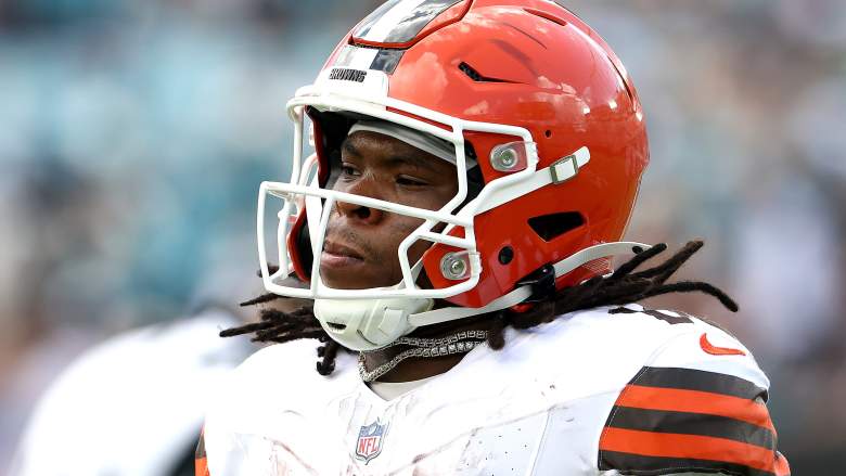 Quinshon Judkins #10 of the Cleveland Browns