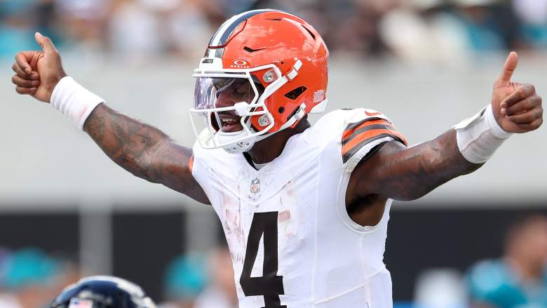 Deshaun Watson #4 of the Cleveland Browns