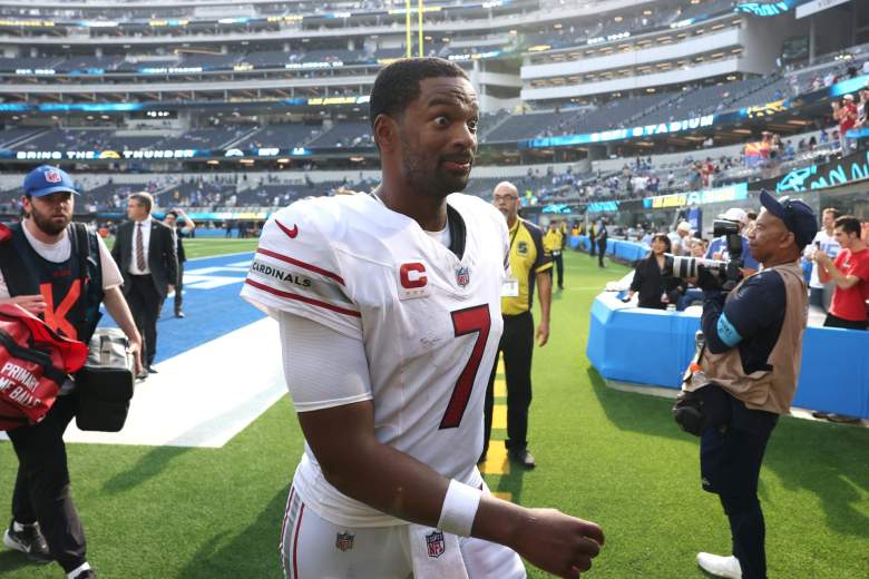 AZ Cardinals quarterback Jacoby Brissett