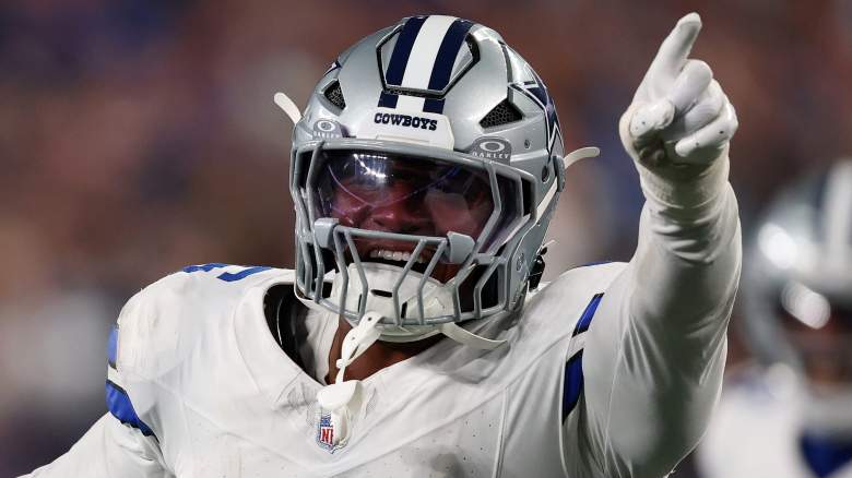 Donovan Ezeiruaku #6 of the Dallas Cowboys