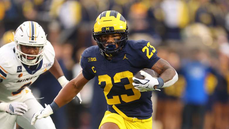 Michigan football RB Jordan Marshall
