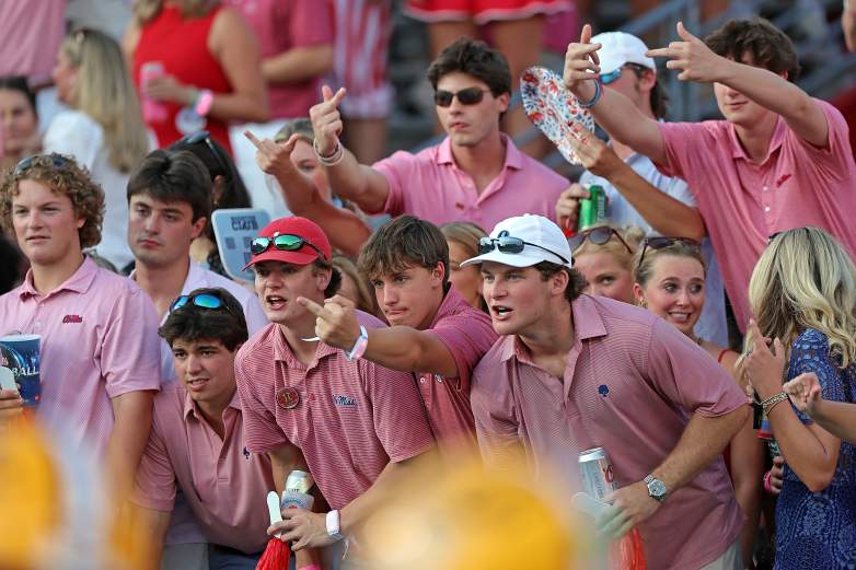 Ole Miss football fans