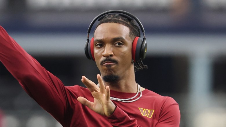 heavy.com - Dave Holcomb - NFL Trade Pitch Sends Commanders 'Terrific Insurance' After Jayden Daniels Injury