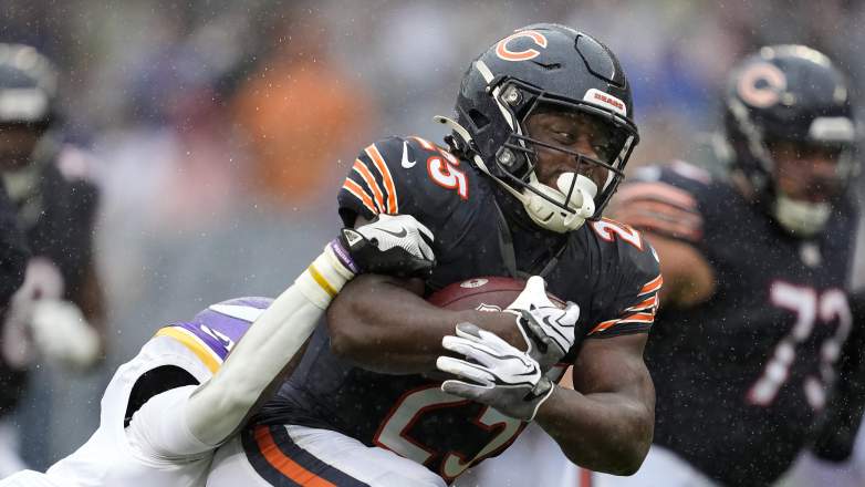 Bears RB Kyle Monangai