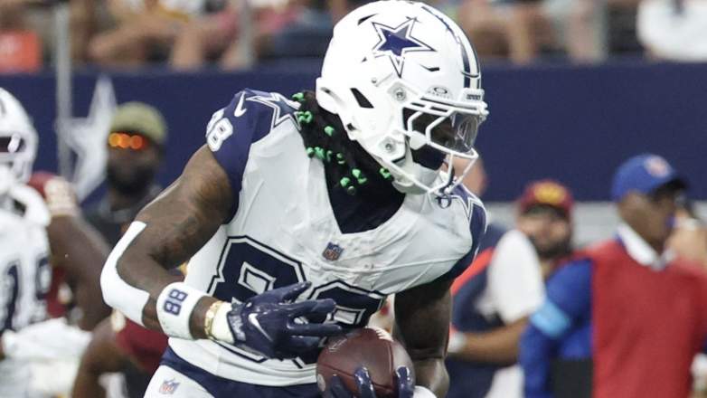 Ceedee Lamb #88 of the Dallas Cowboys
