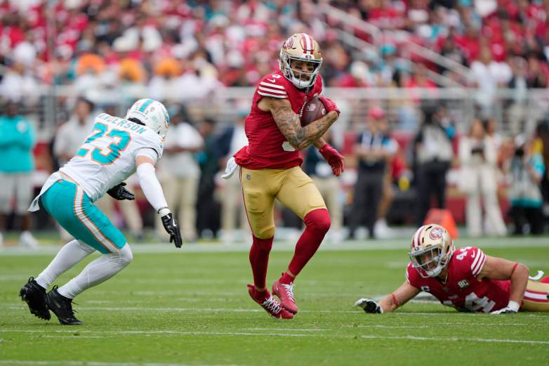San Francisco 49ers WR Mike Evans