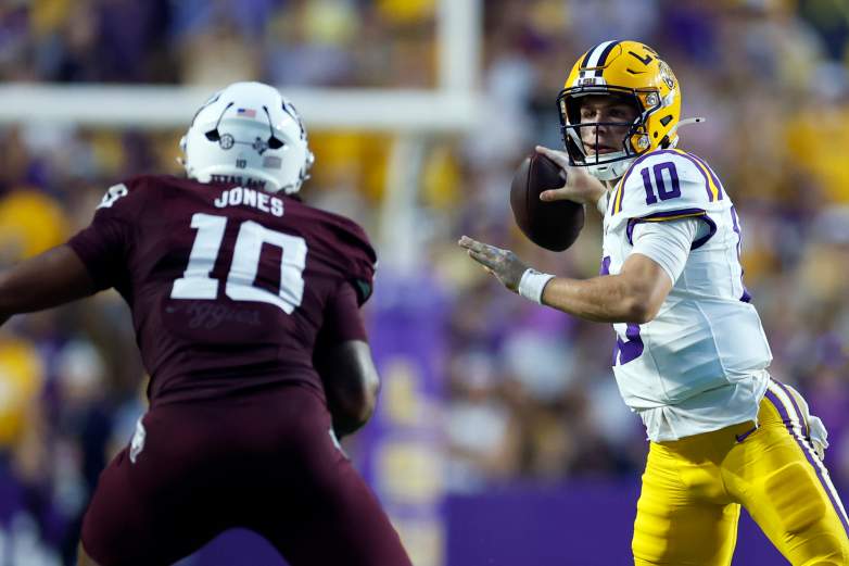 LSU QB Sam Leavitt