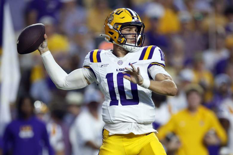 LSU QB Sam Leavitt