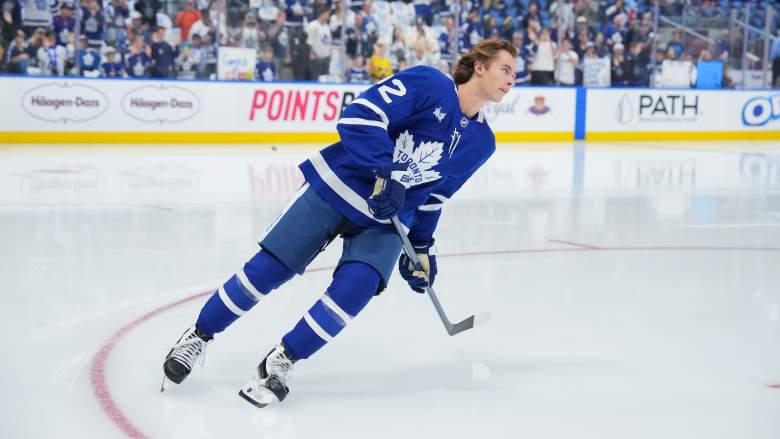 Gavin McKenna Maple Leafs