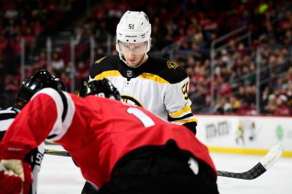 Bruins’ 41-Goal Forward Announces Retirement
