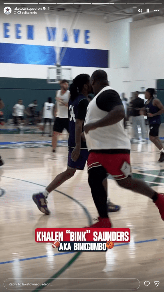 Khalen Saunders participates in a Laketown Squadron open tryout on September 19, 2026.