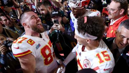 Chiefs Tease Patrick Mahomes, Travis Kelce Sit Down Ahead of Monday Night Showdown