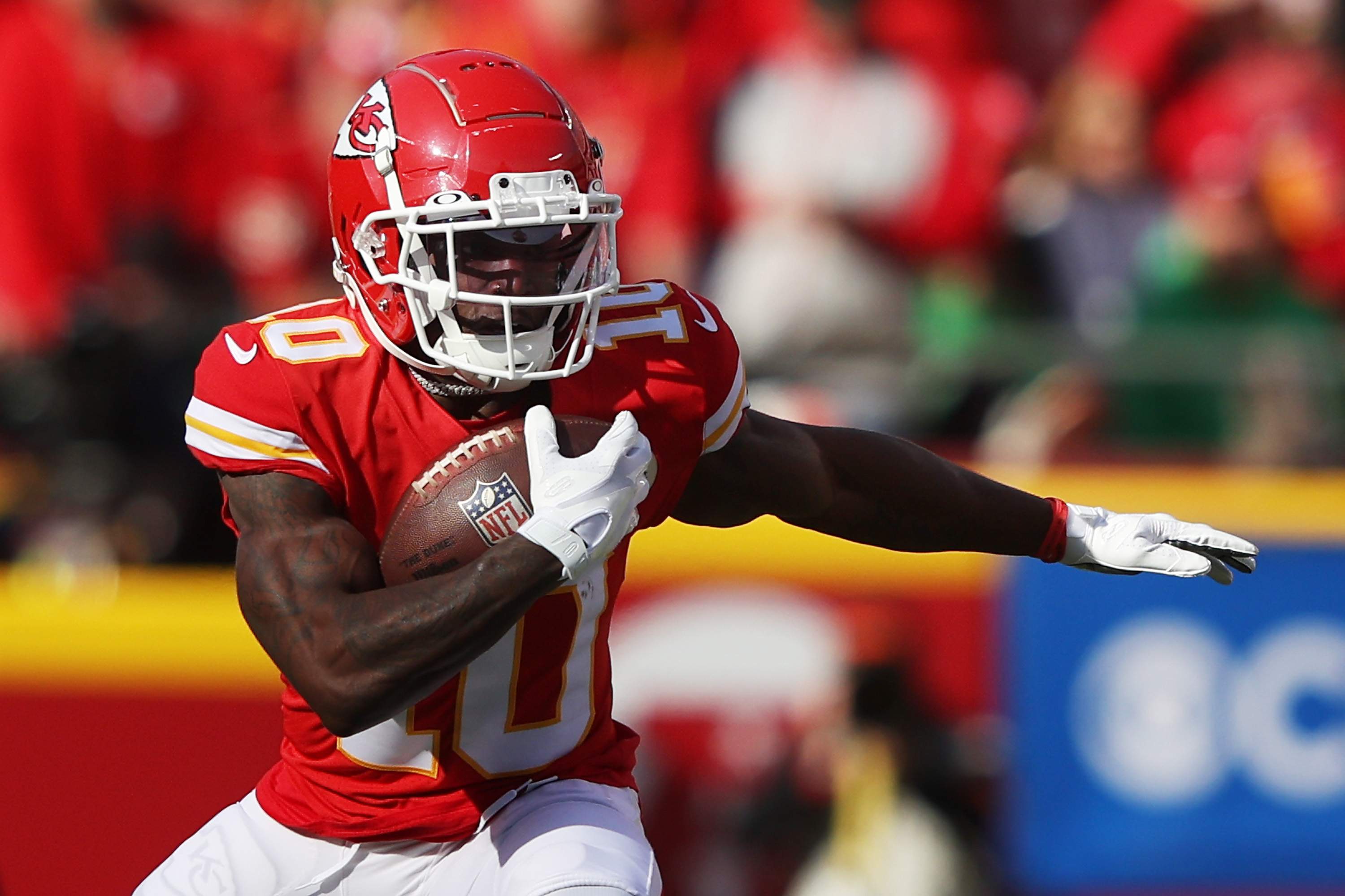 Former Chiefs WR Tyreek Hill
