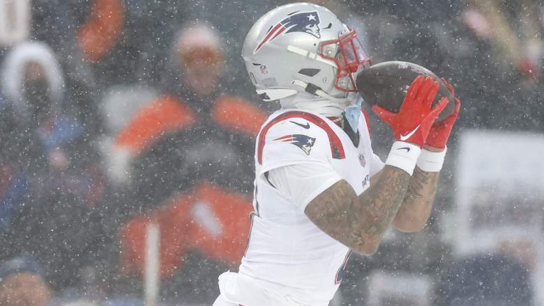 New England Patriots cornerback Christian Gonzalez