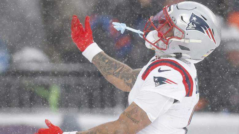 New England Patriots cornerback Christian Gonzalez