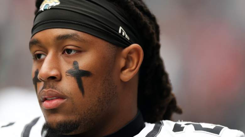 Antonio Johnson #26 of the Jacksonville Jaguars looks on