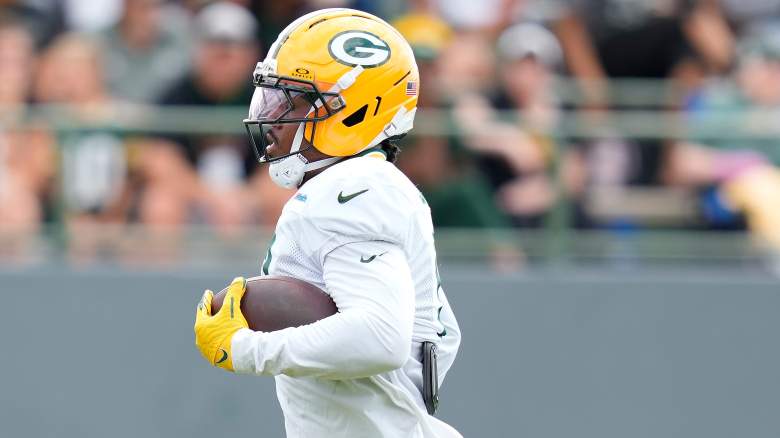 Green Bay Packers running back Josh Jacobs