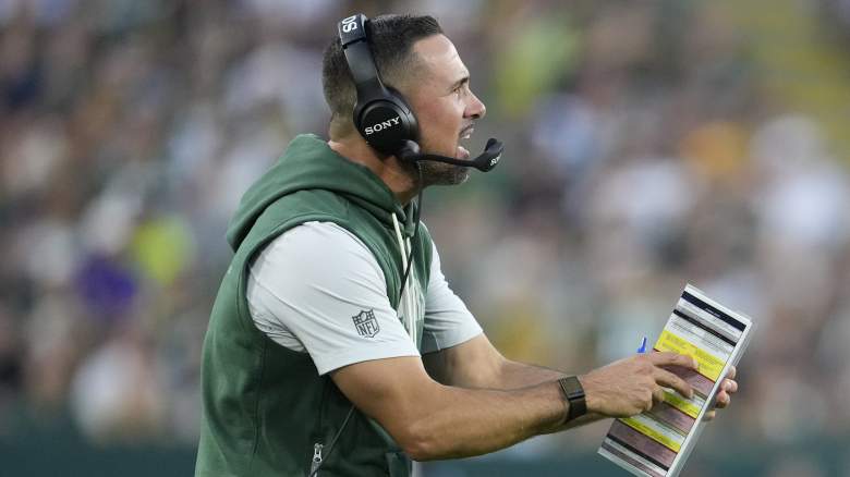 Green Bay Packers head coach Matt LaFleur