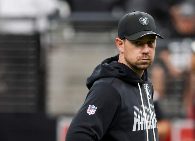 Las Vegas Raiders head coach Klint Kubiak