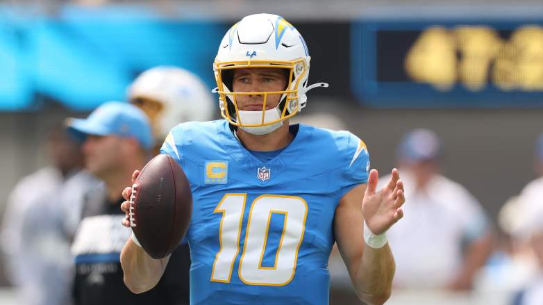 Los Angeles Chargers quarterback Justin Herbert is being called out ahead of his Week 2 matchup against the Las Vegas Raiders.