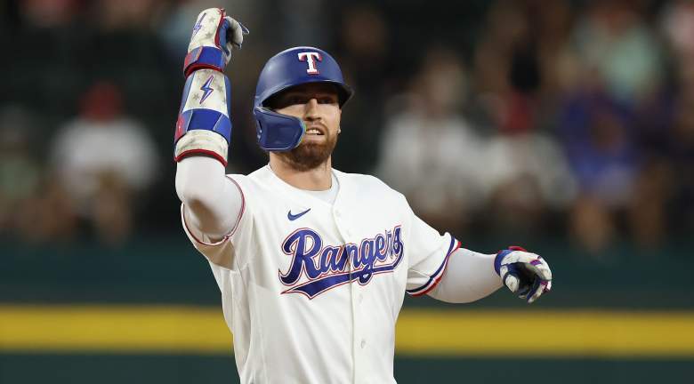 Texas Rangers OF Brandon Nimmo