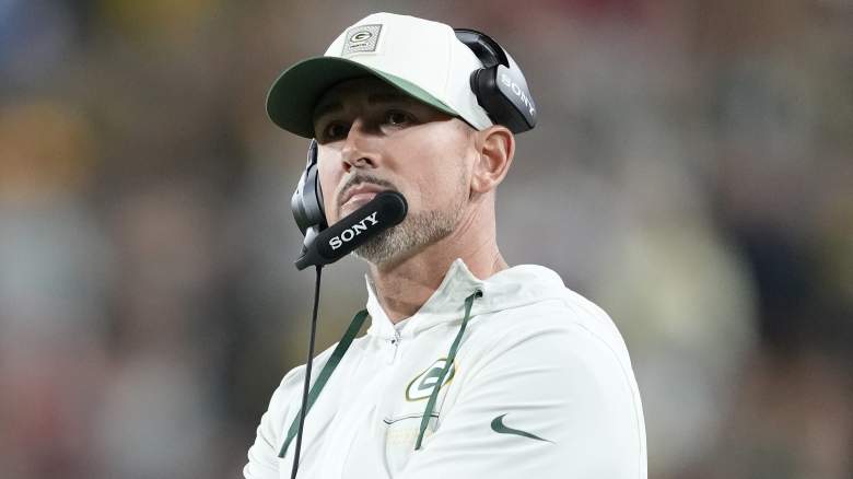 Green Bay Packers head coach Matt LaFleur