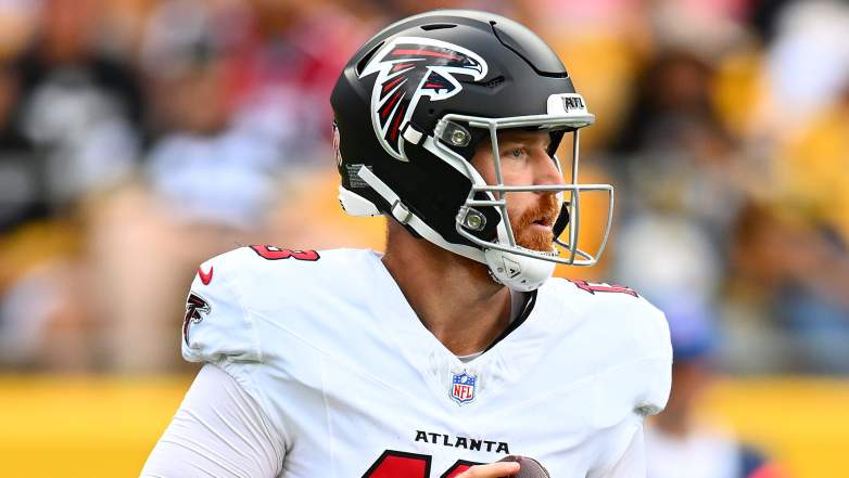 Atlanta Falcons quarterback Cooper Rush