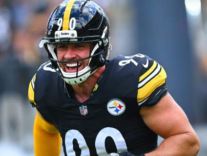 T.J. Watt Shares Funny Interaction With Falcons Fan Following Pick-6