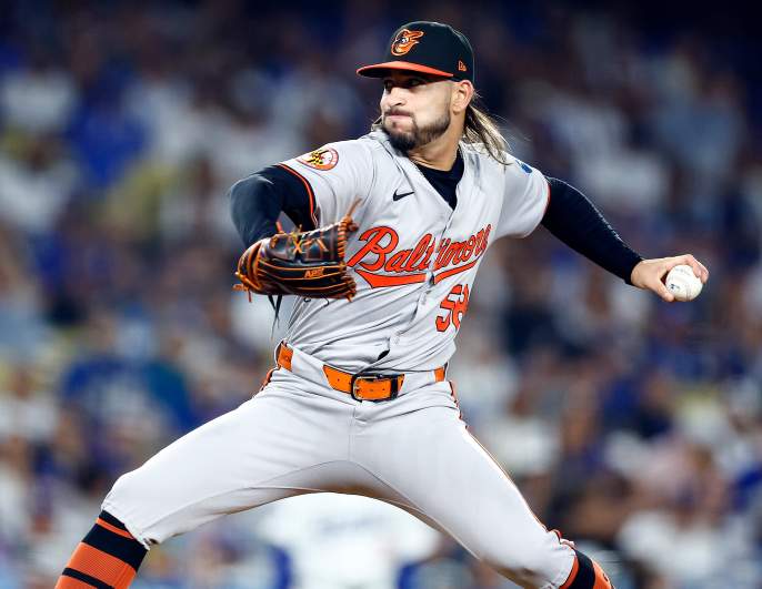 Baltimore Orioles v Los Angeles Dodgers
