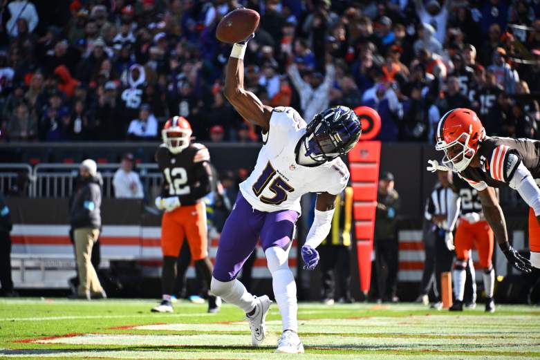 Baltimore Ravens v Cleveland Browns