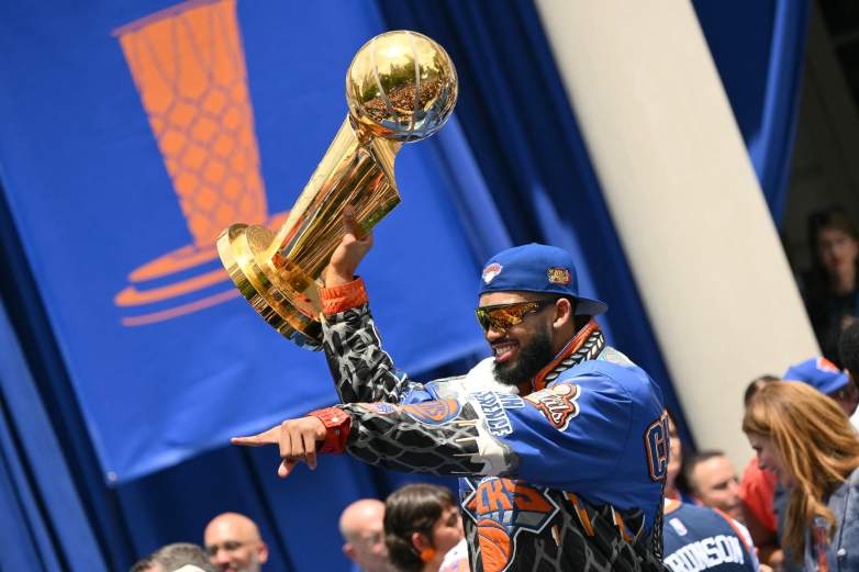 BASKET-NBA-KNICKS-CEREMONY