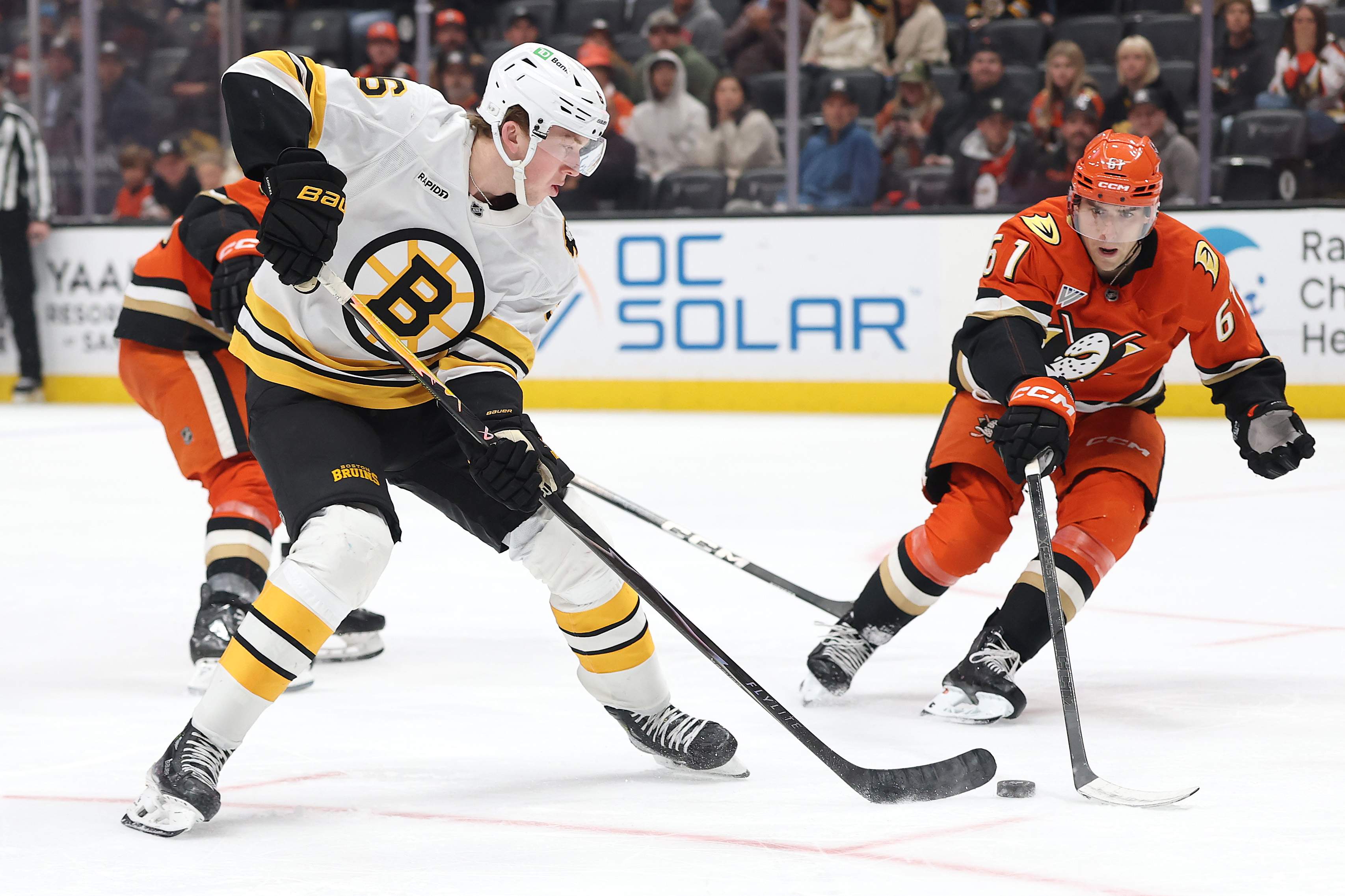 Boston Bruins v Anaheim Ducks
