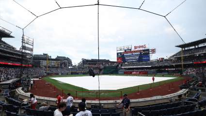 Why is the Braves-Nationals Game Delayed Today? When Will it Start Again?