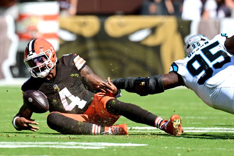 Carolina Panthers v Cleveland Browns