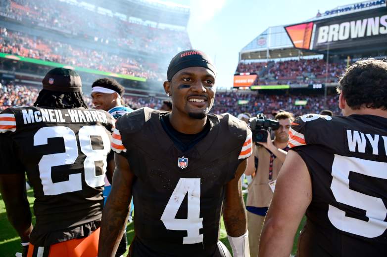 Carolina Panthers v Cleveland Browns