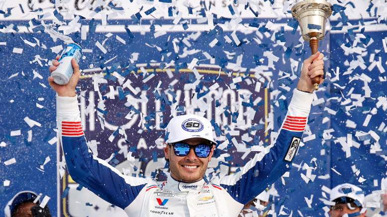 Kyle Larson, driver of the #5 HendrickCars.com Chevrolet,