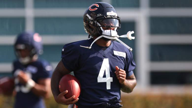 Chicago Bears running back D'Andre Swift