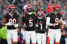 Bengals Wide Receiver Suddenly Placed on IR Ahead of Steelers Game
