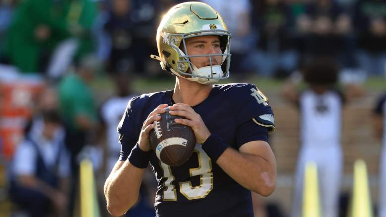 CJ Carr, Notre Dame football