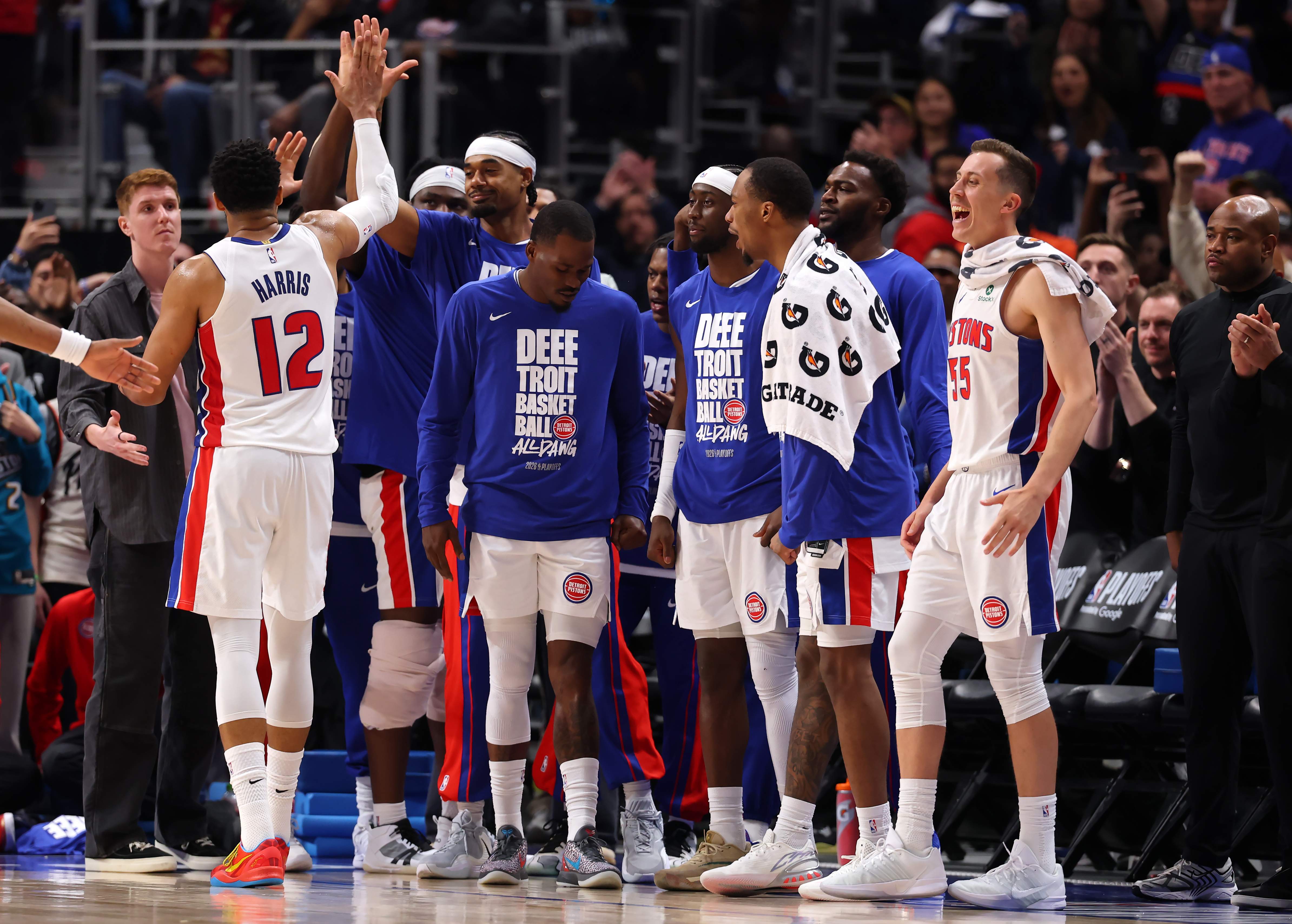 Cleveland Cavaliers v Detroit Pistons - Game Two