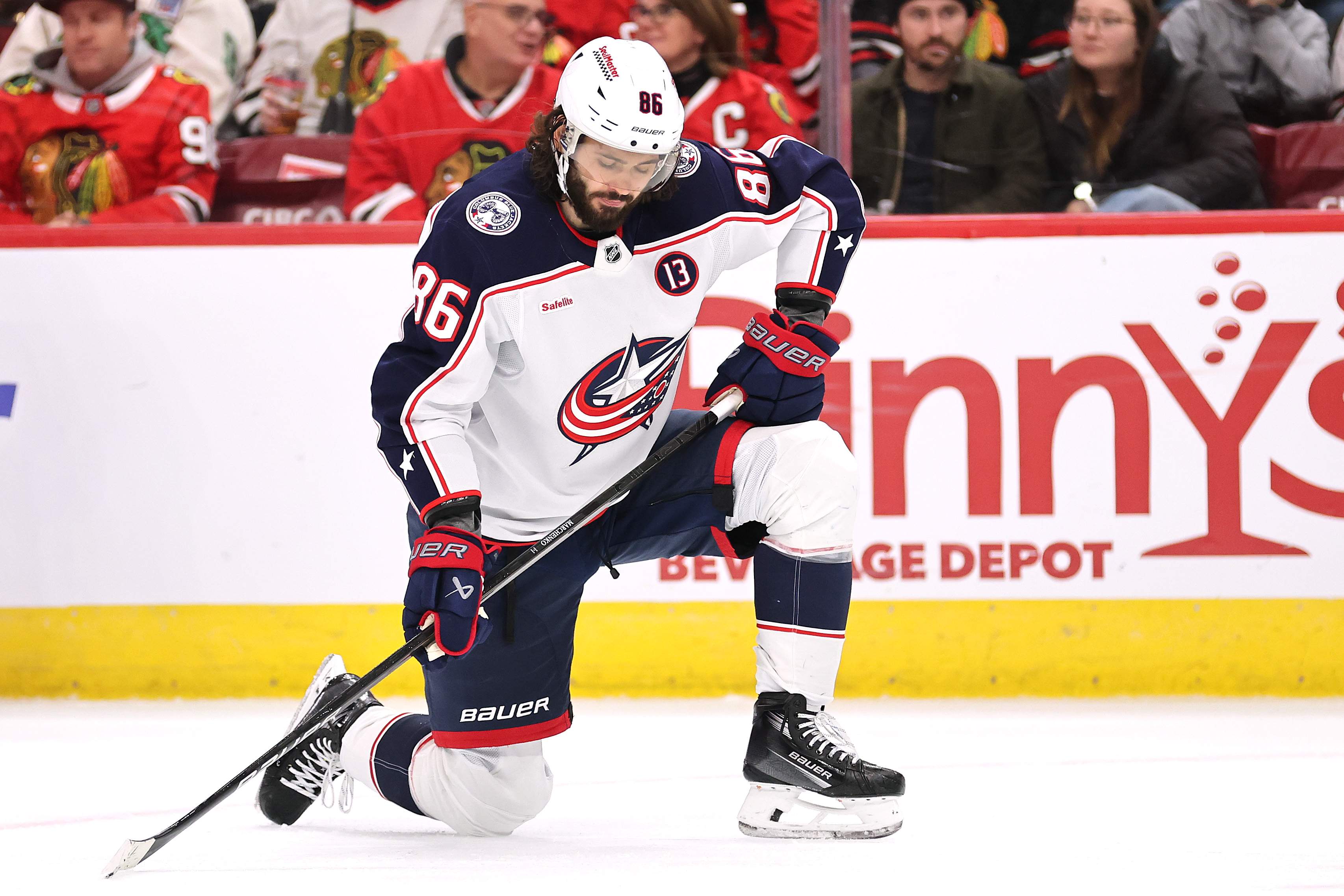 Columbus Blue Jackets v Chicago Blackhawks