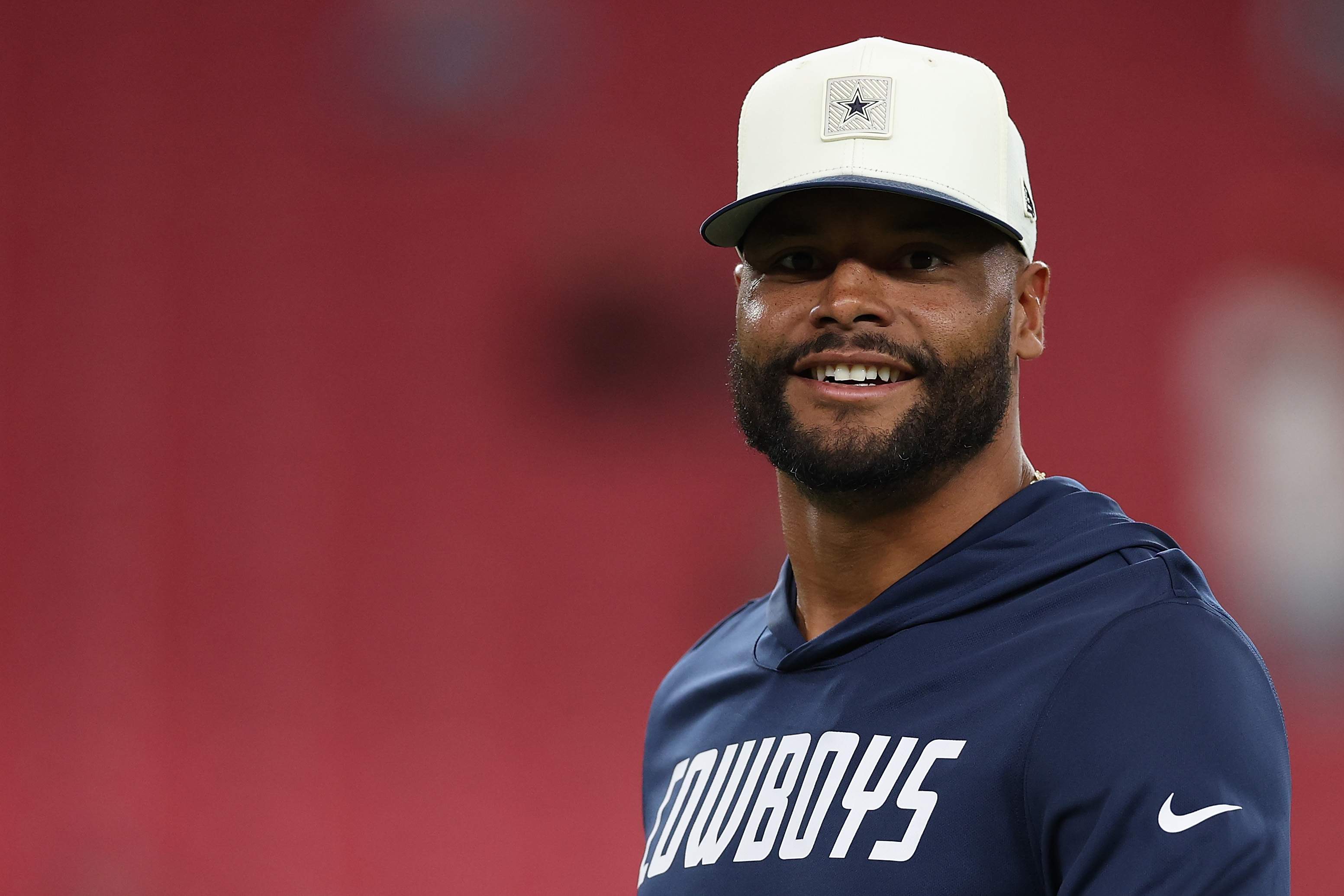 Cowboys QB Dak Prescott's Bold Outfit Turns Heads at Giants Game