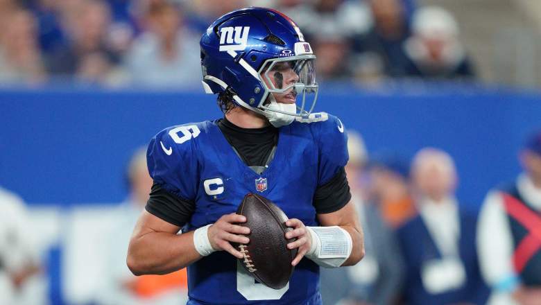 New York Giants quarterback Jaxson Dart